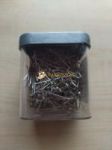 Nikkel bevonatos gombost 27X0,65mm, 25gr, cseh