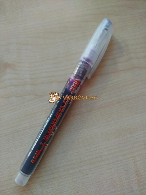 Jelölőfilc , levegőre illanó lila