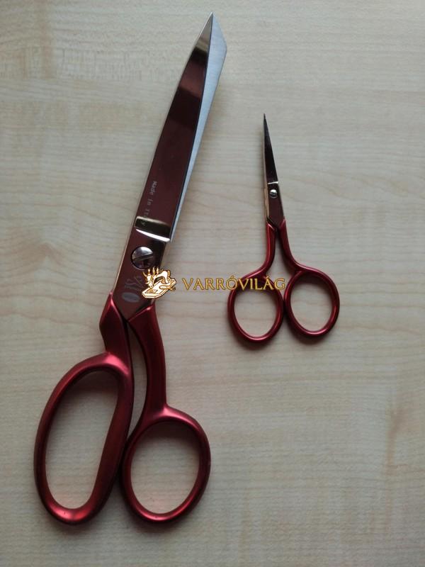 Premax Soft touch 20 centis szabóolló és 9 centis hímzőolló