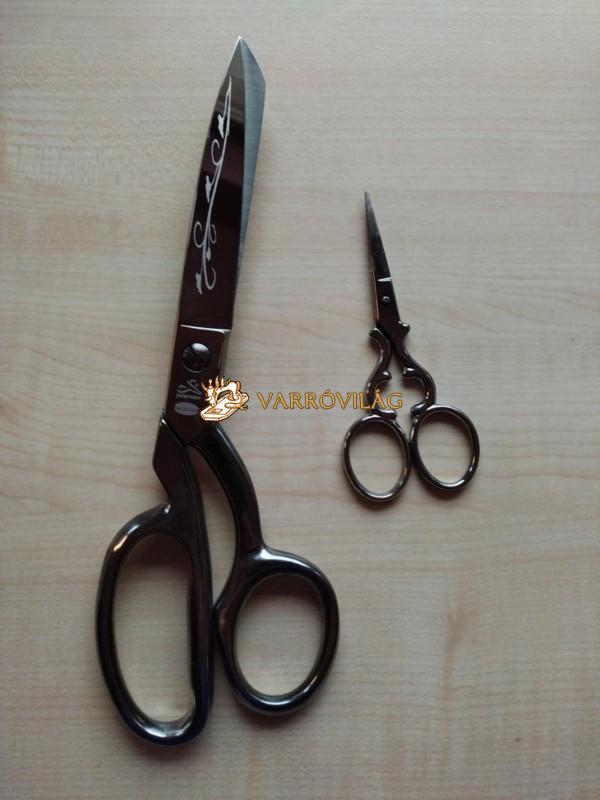 Premax Arabesque 20 centis szabóolló és 9 centis hímzőolló