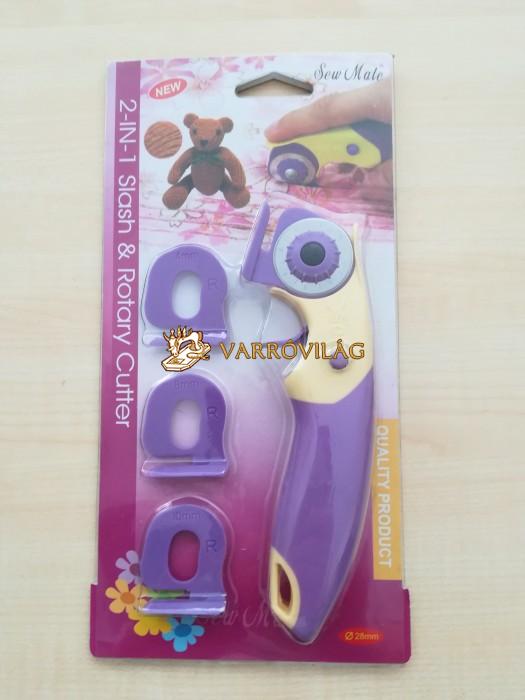 zseníliavágó kés 28mm 4 cserélhető talppal