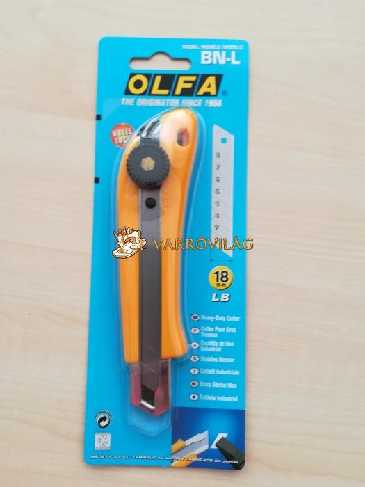 Olfa 18mm-es standard kés/sniccer, BN-L