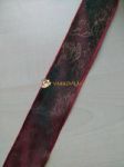 Taft szalag 40 mm, sttzld, arany angyalokkal